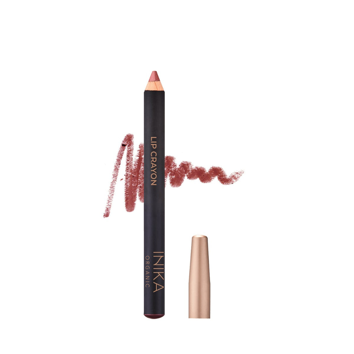 Inika - Organic Lip Crayon Rose Petal 3g