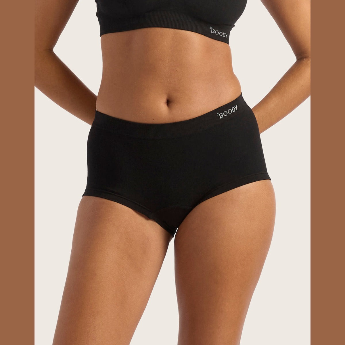Boody - Boyleg Briefs Black S