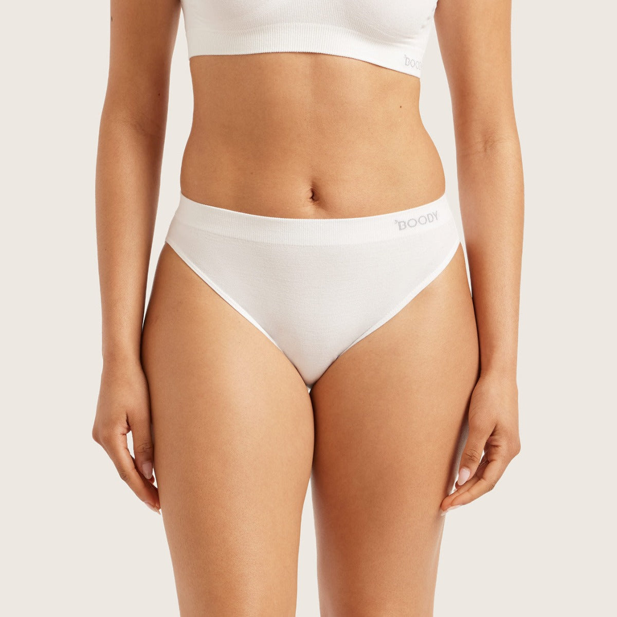 Boody - Classic Bikini White S