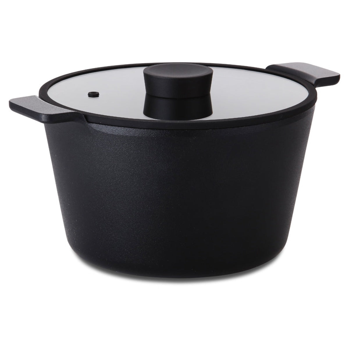 Neoflam - Vulcan Deep Casserole with Glass Lid Black 26cm