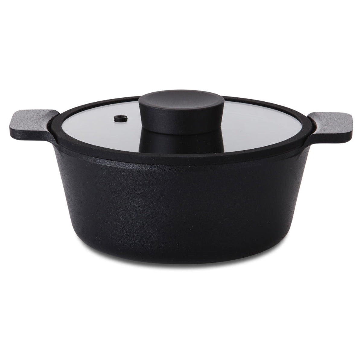 Neoflam - Vulcan Casserole with glass lid Black 20cm