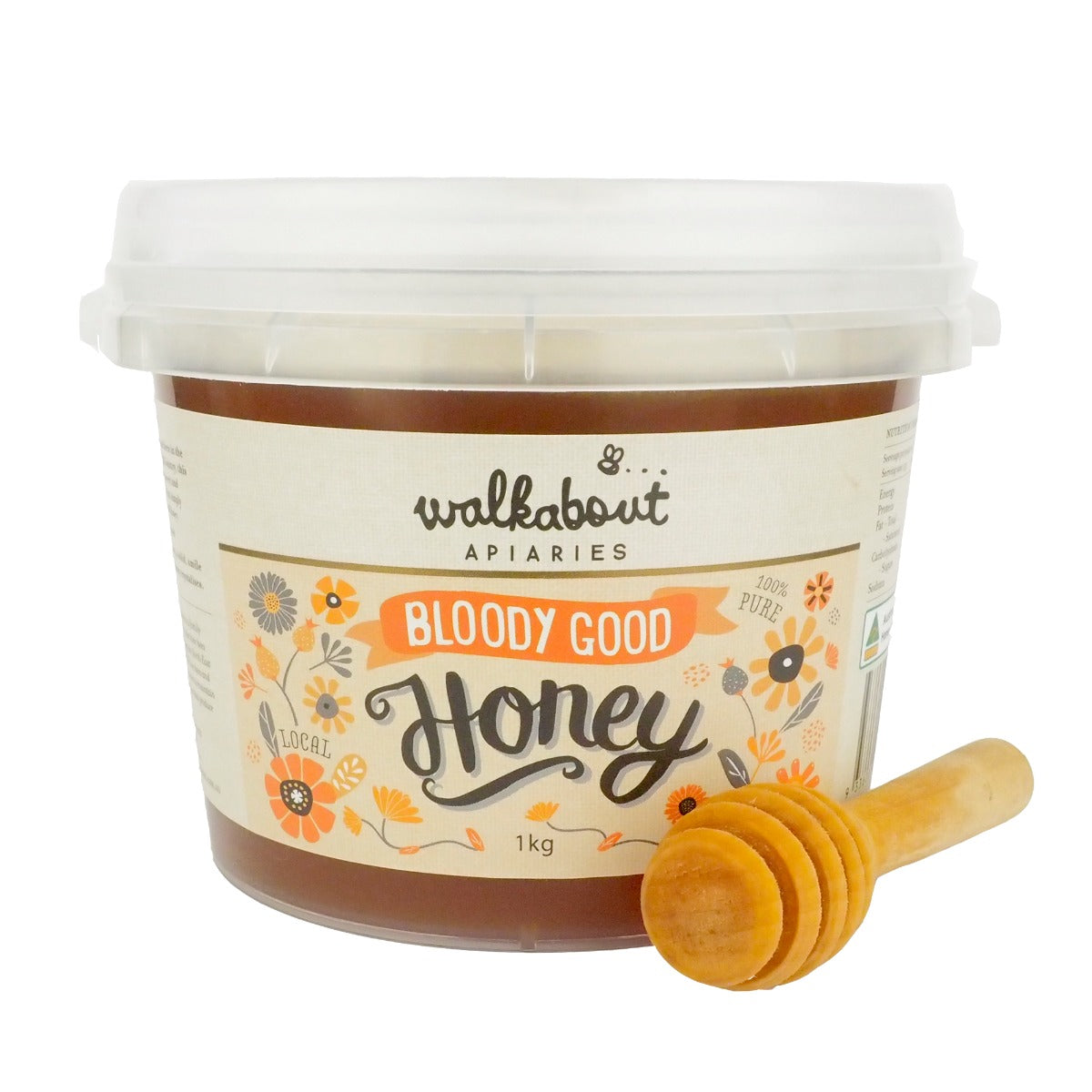 Walkabout Apiaries - Bloody Good Honey 1kg