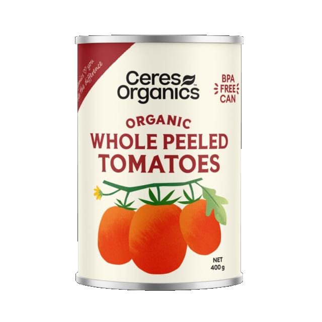 Ceres Organics - Whole Peeled Tomatoes 400g