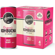 Remedy - Kombucha Wild Berry 4 x 250ml