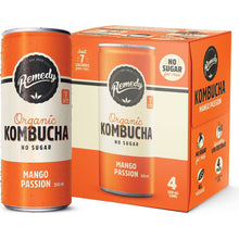 Remedy - Kombucha Mango Passion 4 x 250ml