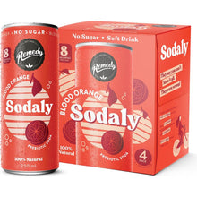 Remedy - Sodaly Blood Orange 4 x 250ml