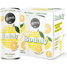 Remedy - Sodaly Yuzu Lemon 4 x 250ml