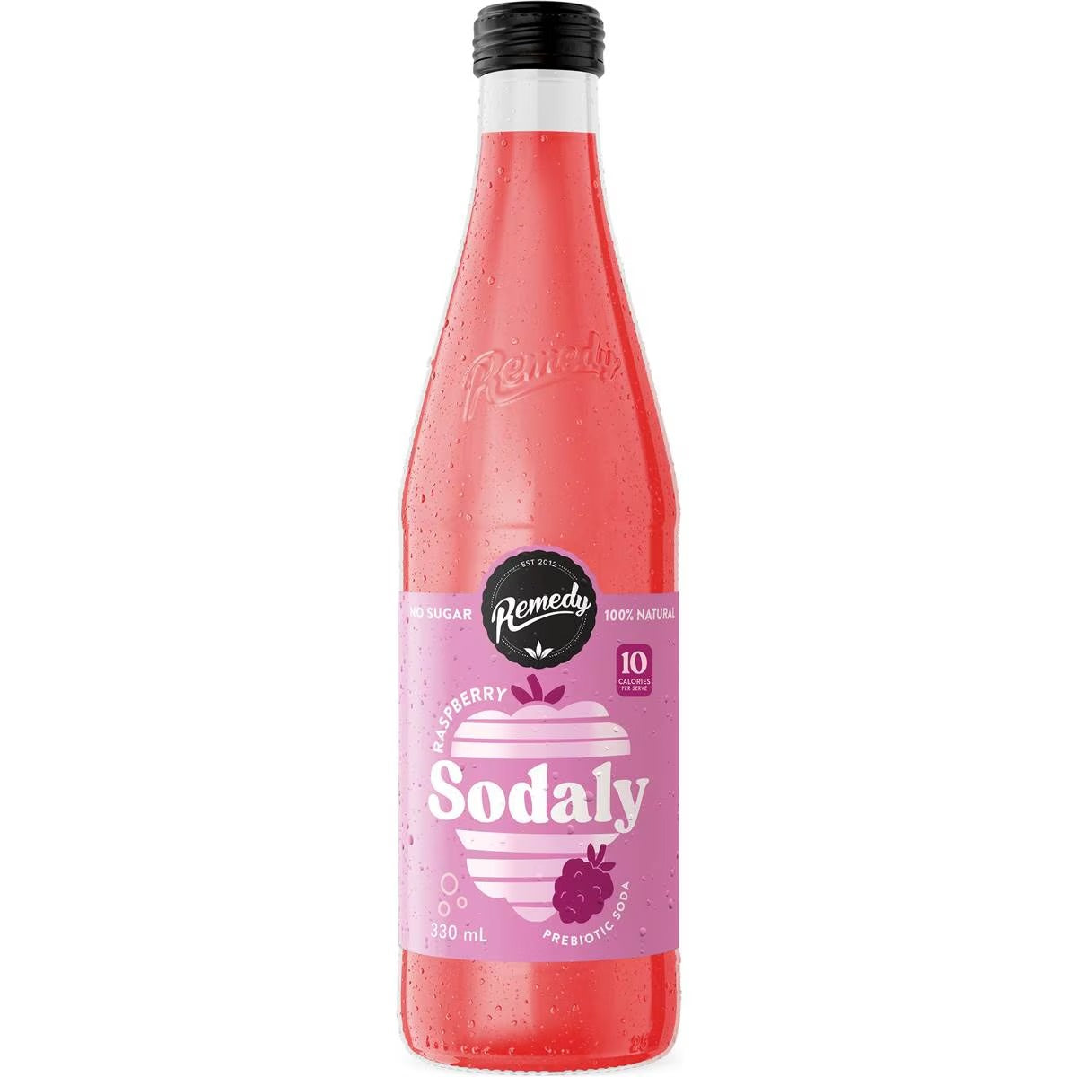 Remedy - Sodaly Raspberry 330ml