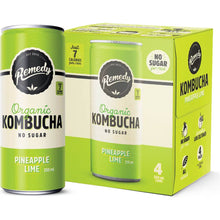 Remedy - Kombucha Pineapple Lime 4 x 250ml