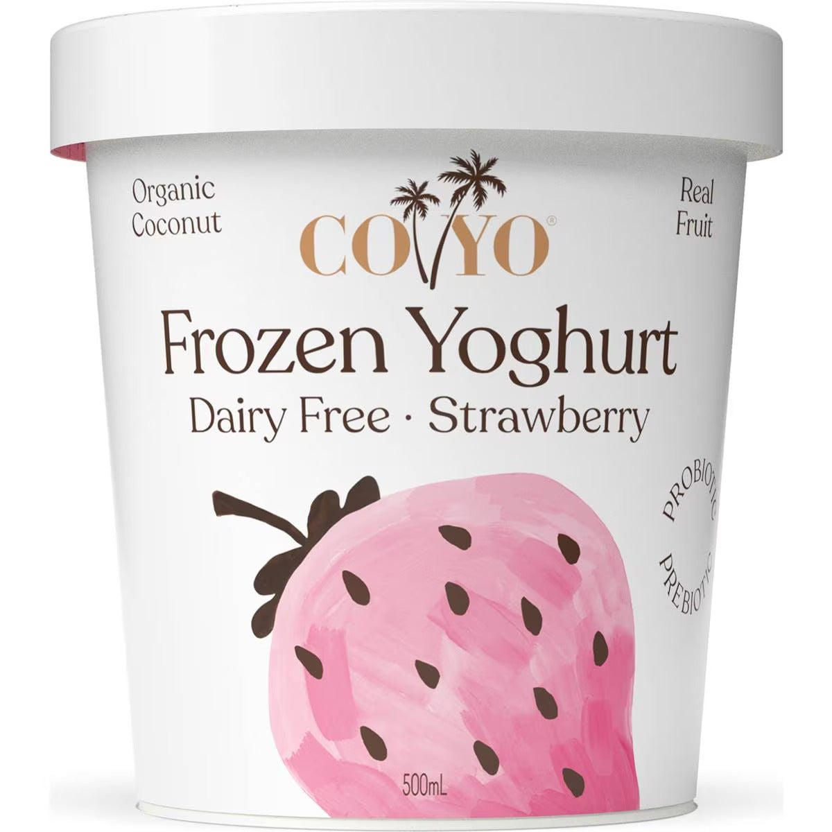 Coyo - Strawberry Frozen Yoghurt 500ml
