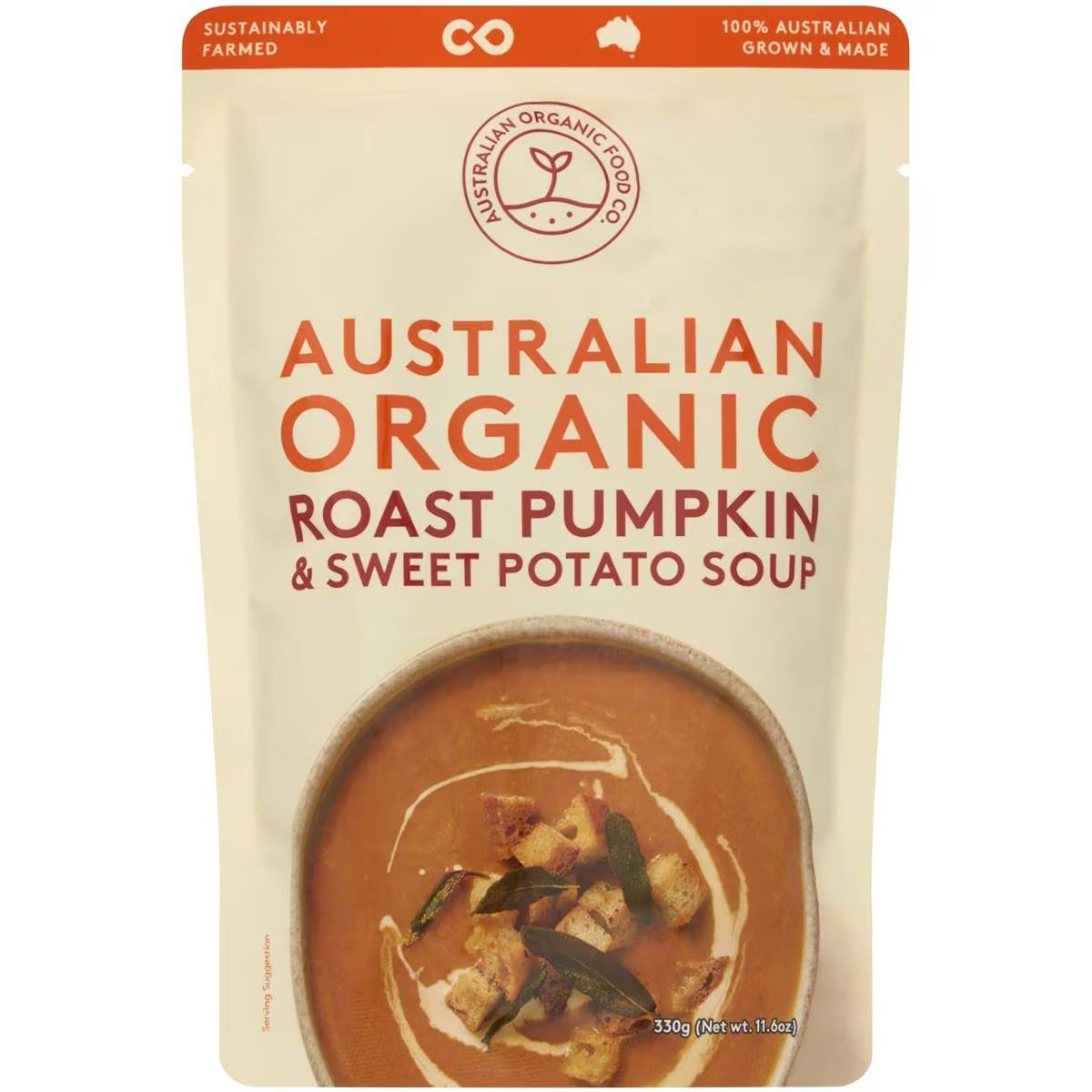Australian Organic Food Co. - Roast Pumpkin & Sweet Potato 330g
