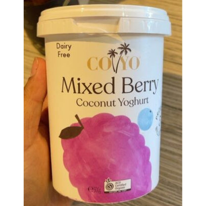 Coyo - Mixed Berry Coconut Yoghurt 500g