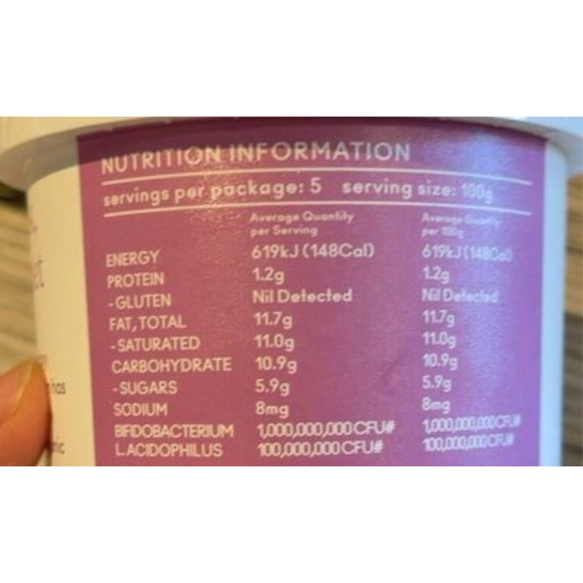Coyo - Mixed Berry Coconut Yoghurt 500g