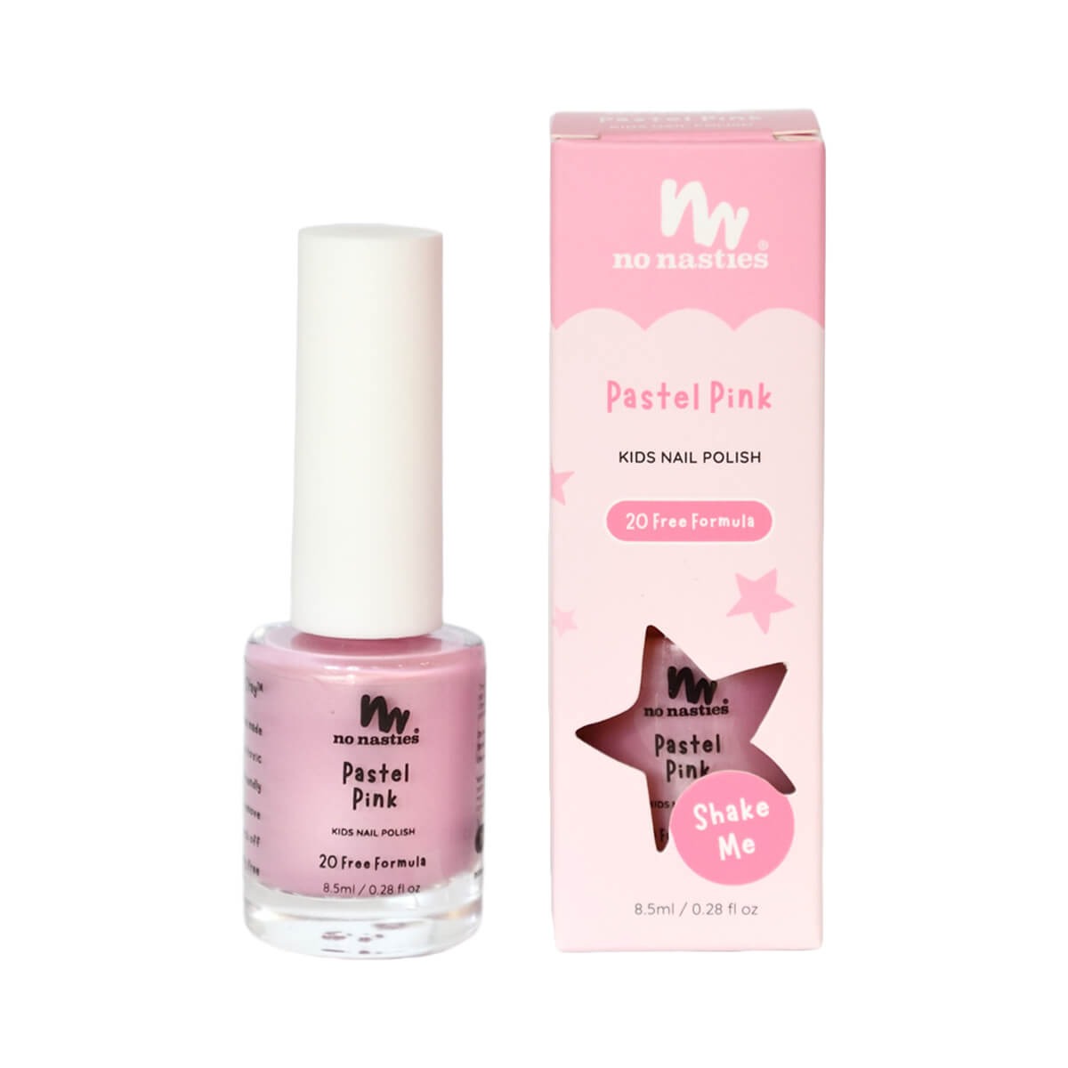 No Nasties - Kids Polish Pastel Pink