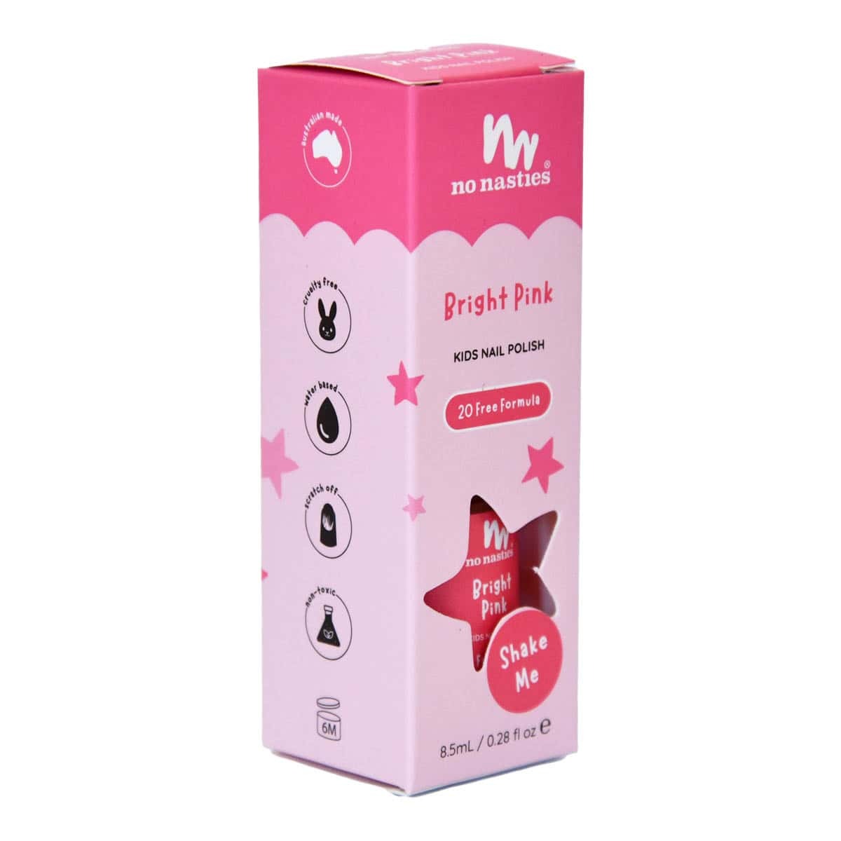No Nasties - Kids Polish Bright Pink