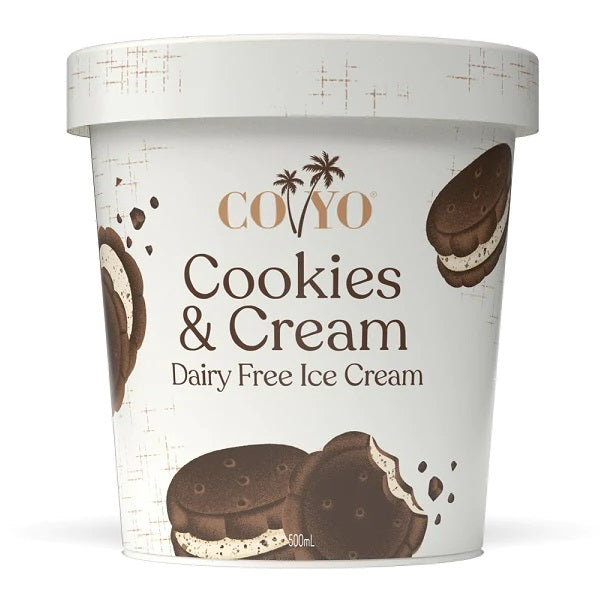Coyo - Cookies & Cream Ice Cream 500ml