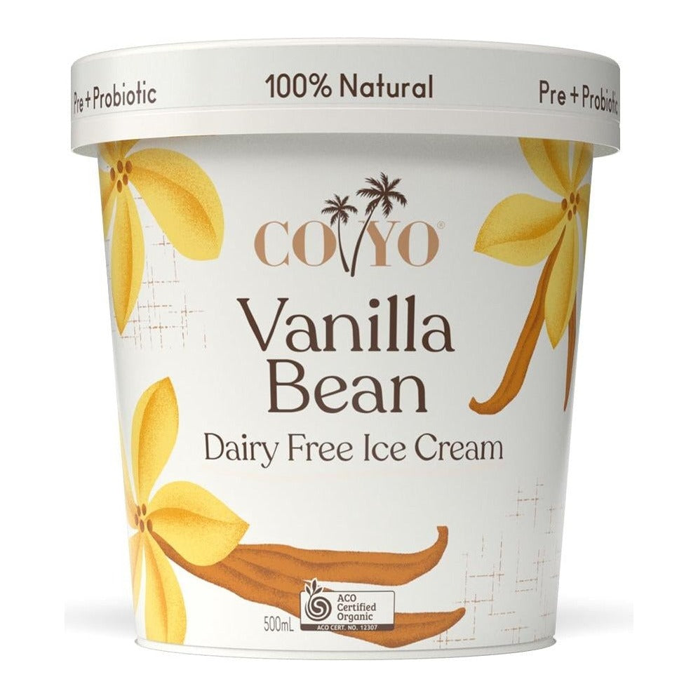Coyo - Vanilla Bean Ice Cream 500ml