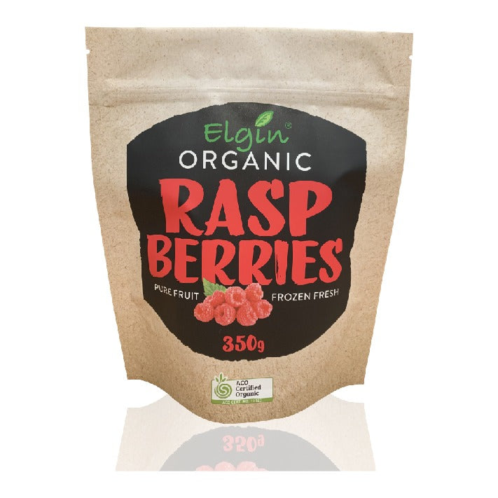 Elgin - Organic Raspberries 350g