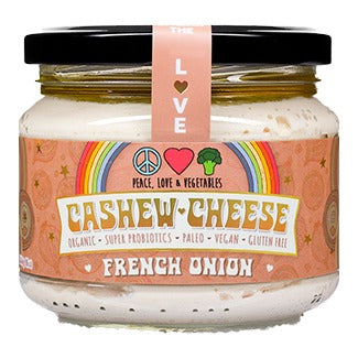 Peace, Love & Veggies - French Onion Cashew Cheese 280g