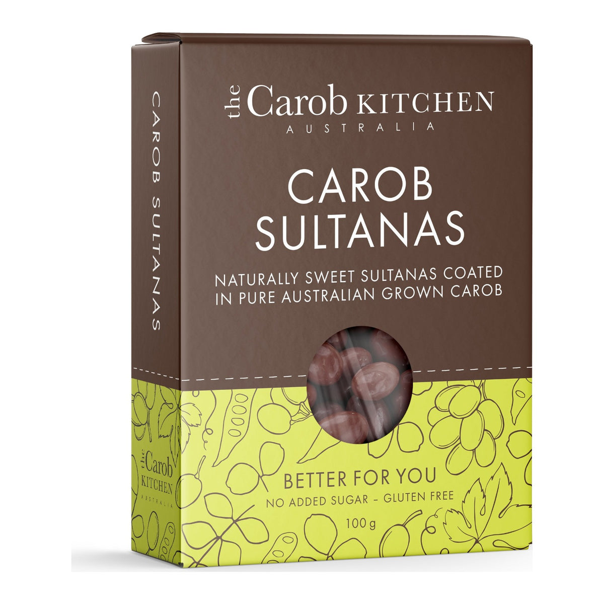 Carob Kitchen - Carob Coated Sultanas 100g