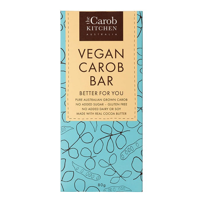 The Carob Kitchen - Vegan Carob Bar 80g