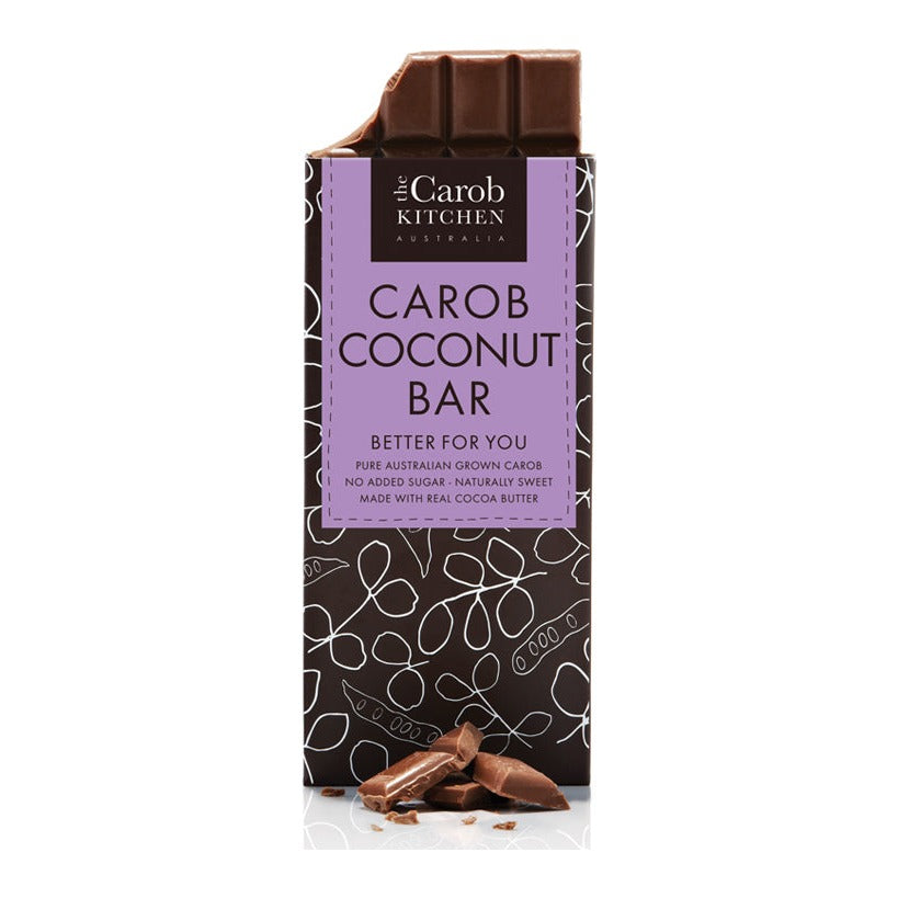 The Carob Kitchen - Carob Coconut Bar 80g