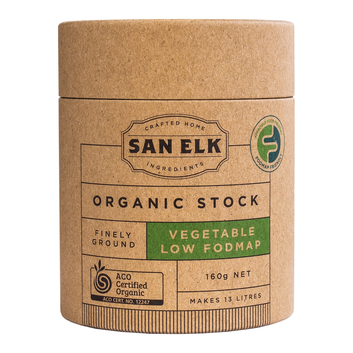 San Elk - Organic Stock Vegetable Low FODMAP 160g