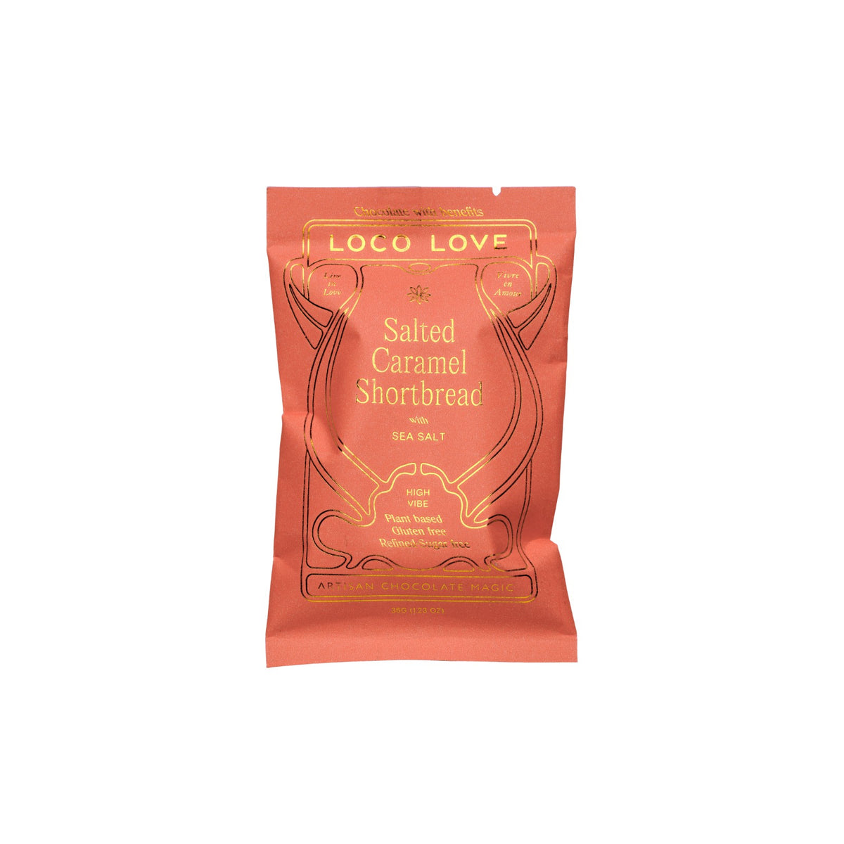 Loco Love - Salted Caramel Shortbread 35g