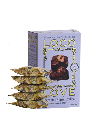 Loco Love - Hazelnut Butter Praline 5 Pack 175g