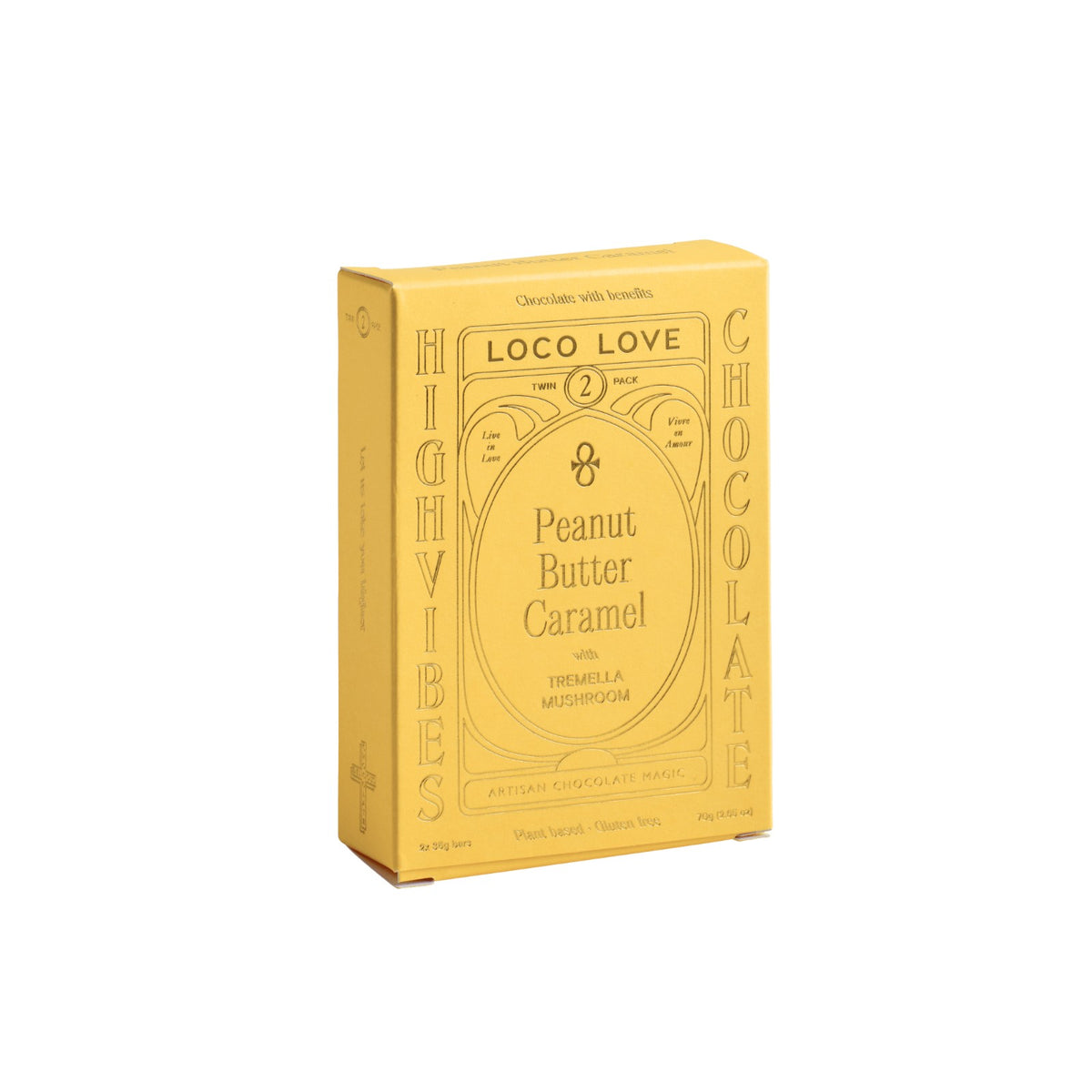 Loco Love - Peanut Butter Caramel Twin Pack 70g