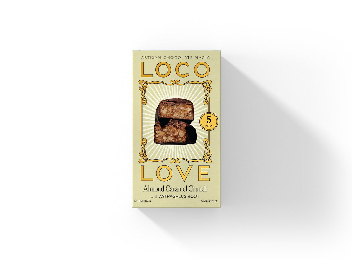 Loco Love - Almond Caramel Crunch 5 Pack 175g