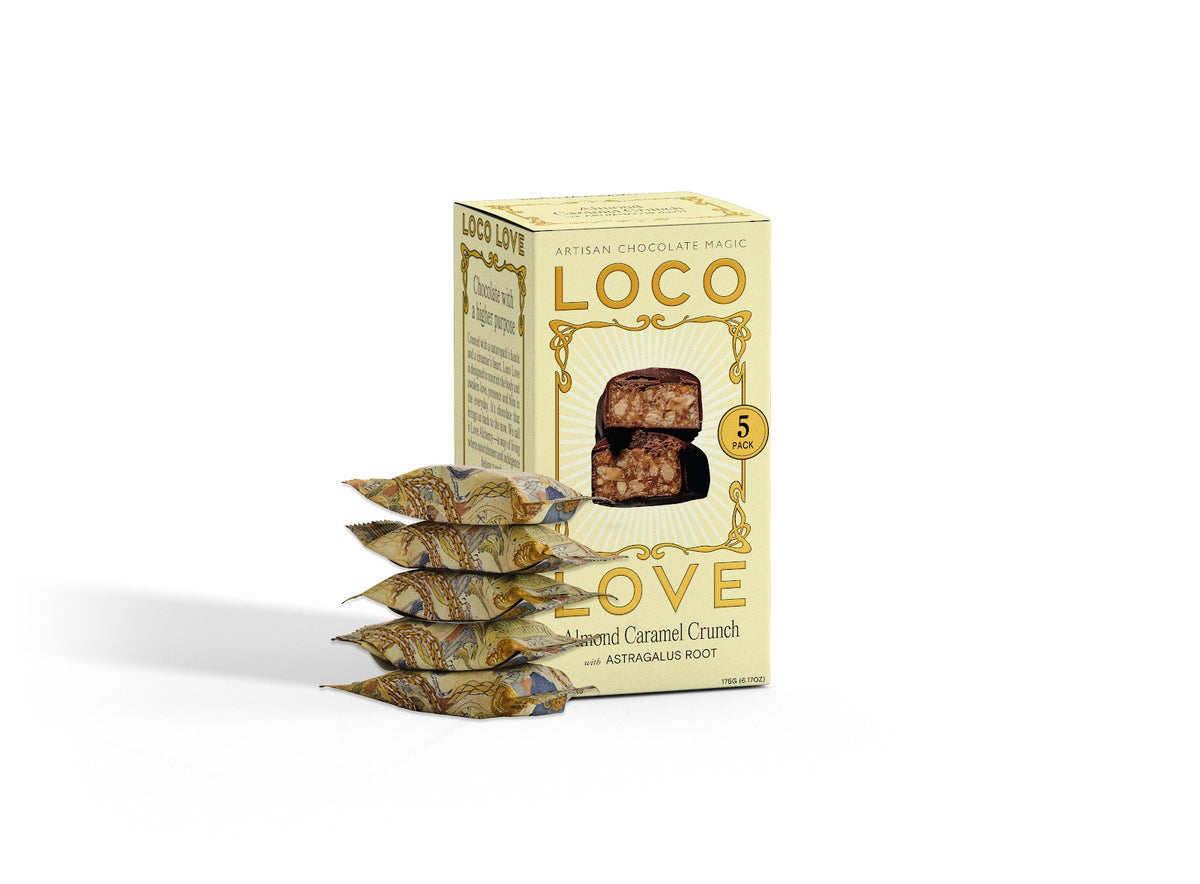 Loco Love - Almond Caramel Crunch 5 Pack 175g