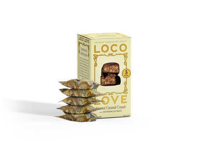 Loco Love - Almond Caramel Crunch 5 Pack 175g