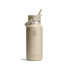Hydro Flask - Wide Flex Straw Cap Colour: Oat Beige 32oz