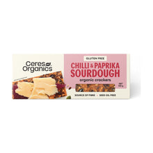 Ceres Organics - Organic Sourdough Crackers, Chilli & Paprika 100g
