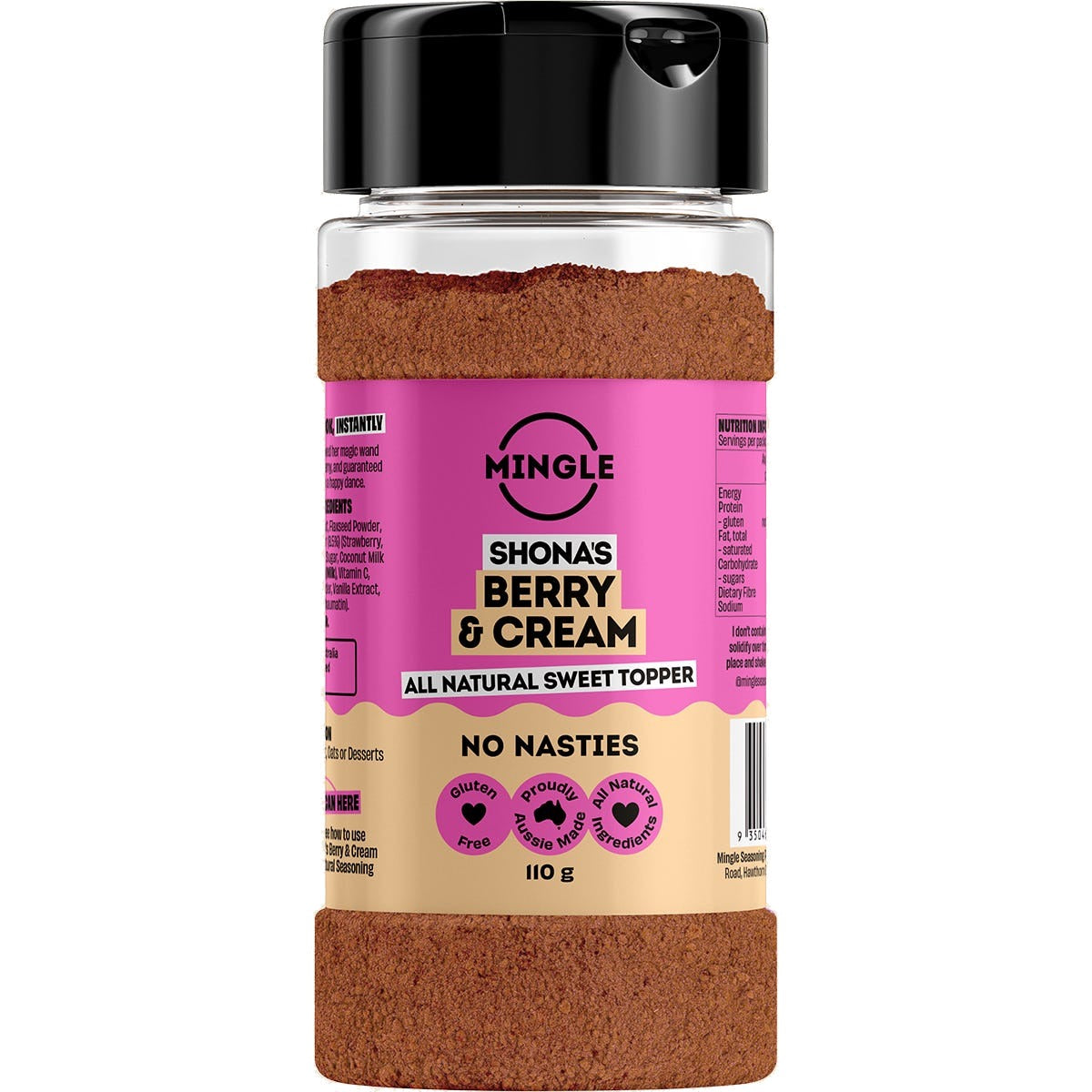 Mingle - Berry & Cream Sweet Topper 110g