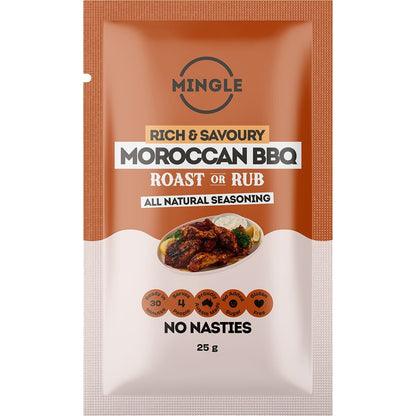 Mingle - Moroccan BBQ Roast or Rub Seasoning 25g