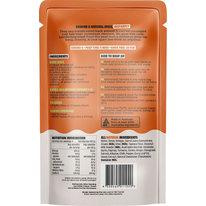 Mingle - Curried Sausages Recipe Base 170g