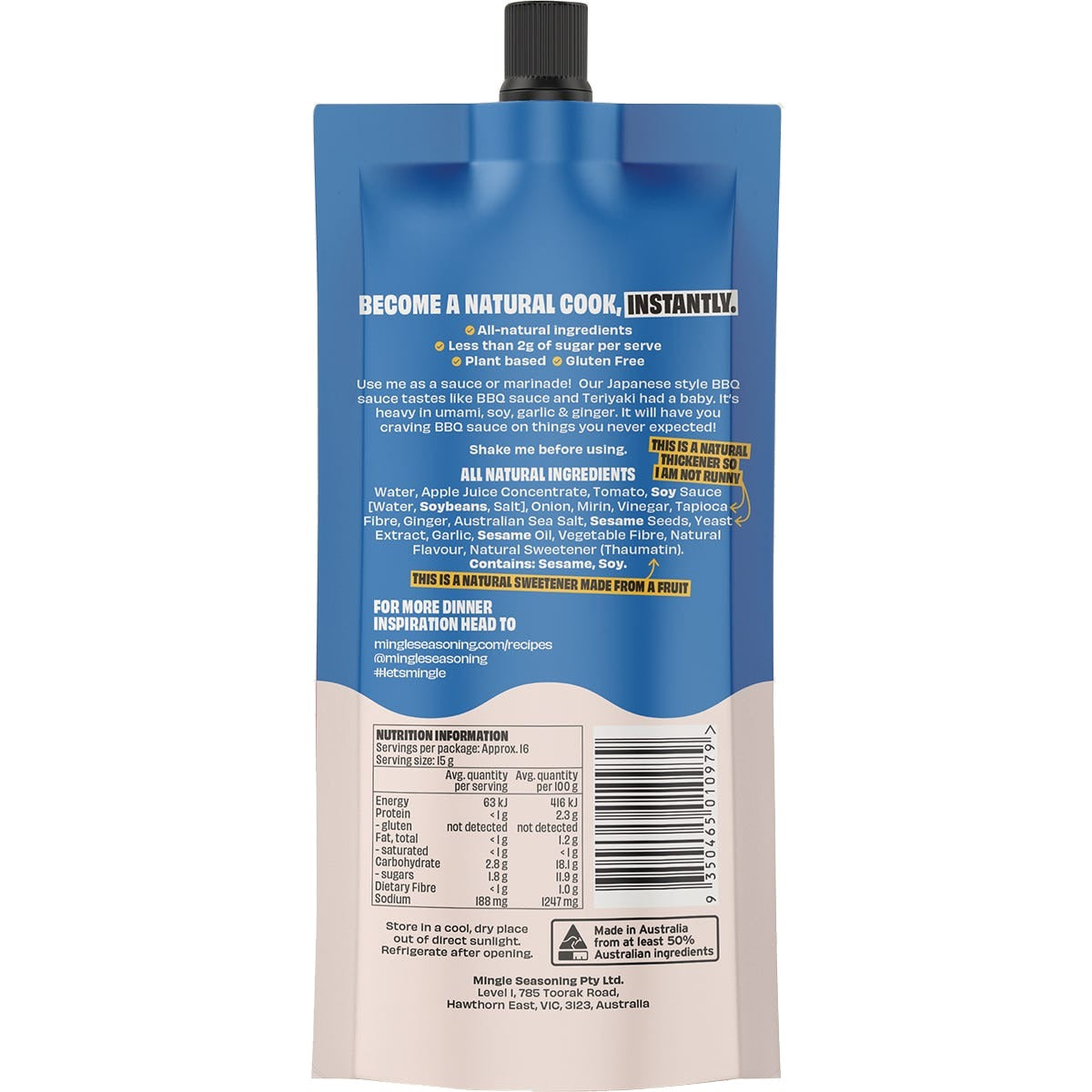 Mingle - Japanese BBQ Sauce 250g