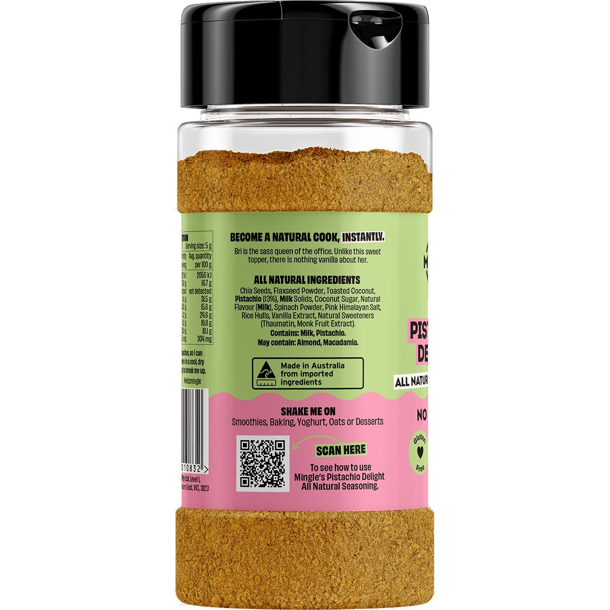 Mingle - Pistachio Delight Sweet Topper 130g