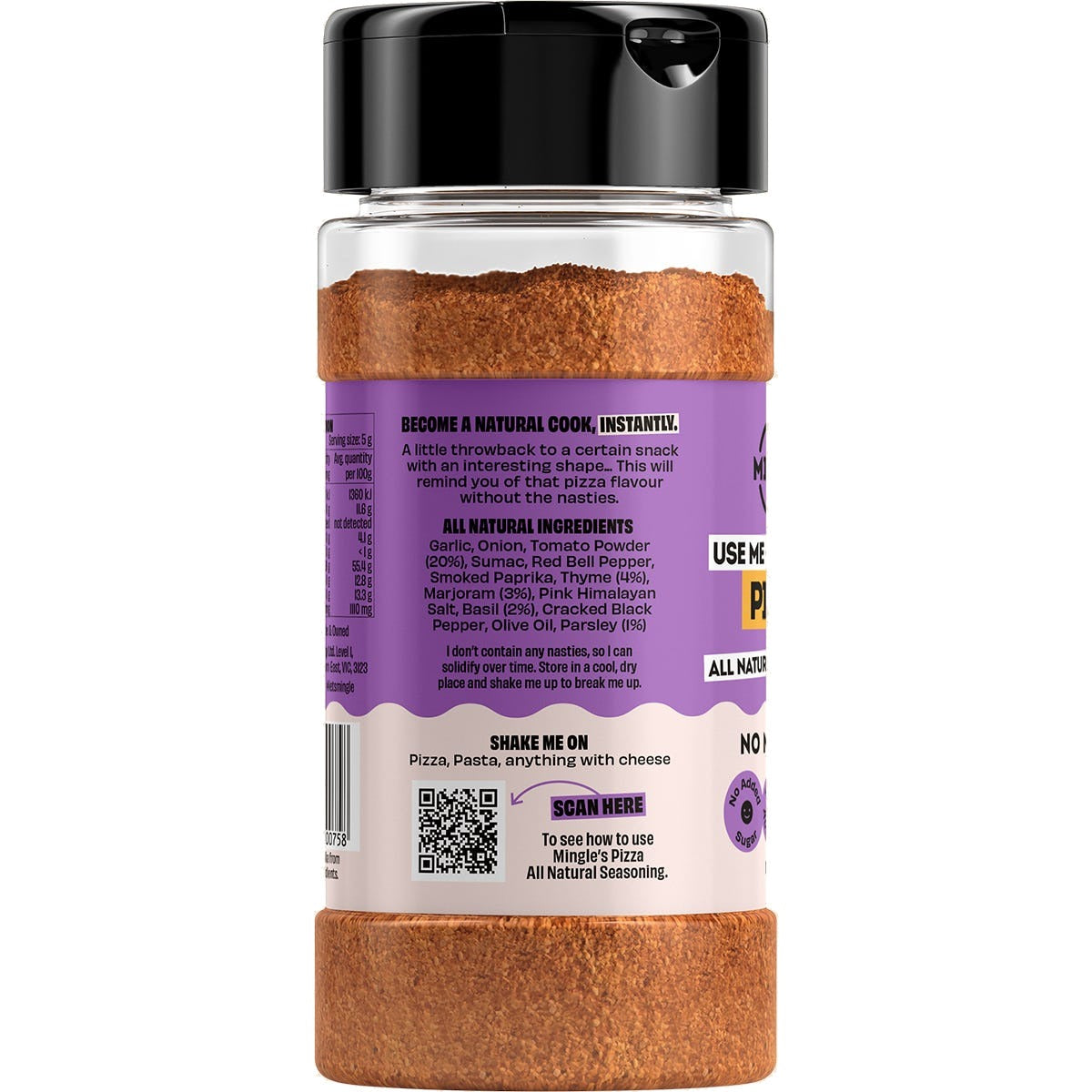 Mingle - Pizza Seasoning 100g