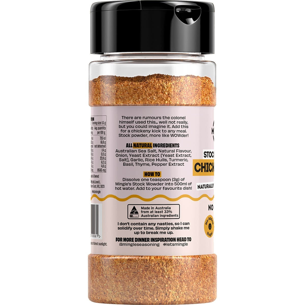 Mingle - Chicken Lick'n Stock 140g