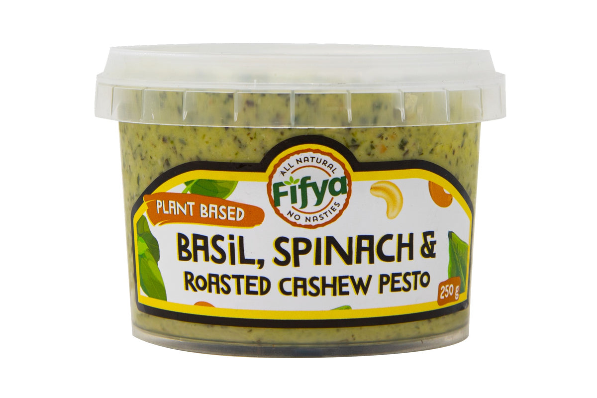 Fifya - Vegan Basil, Spinach & Roasted Cashew Pesto 250g