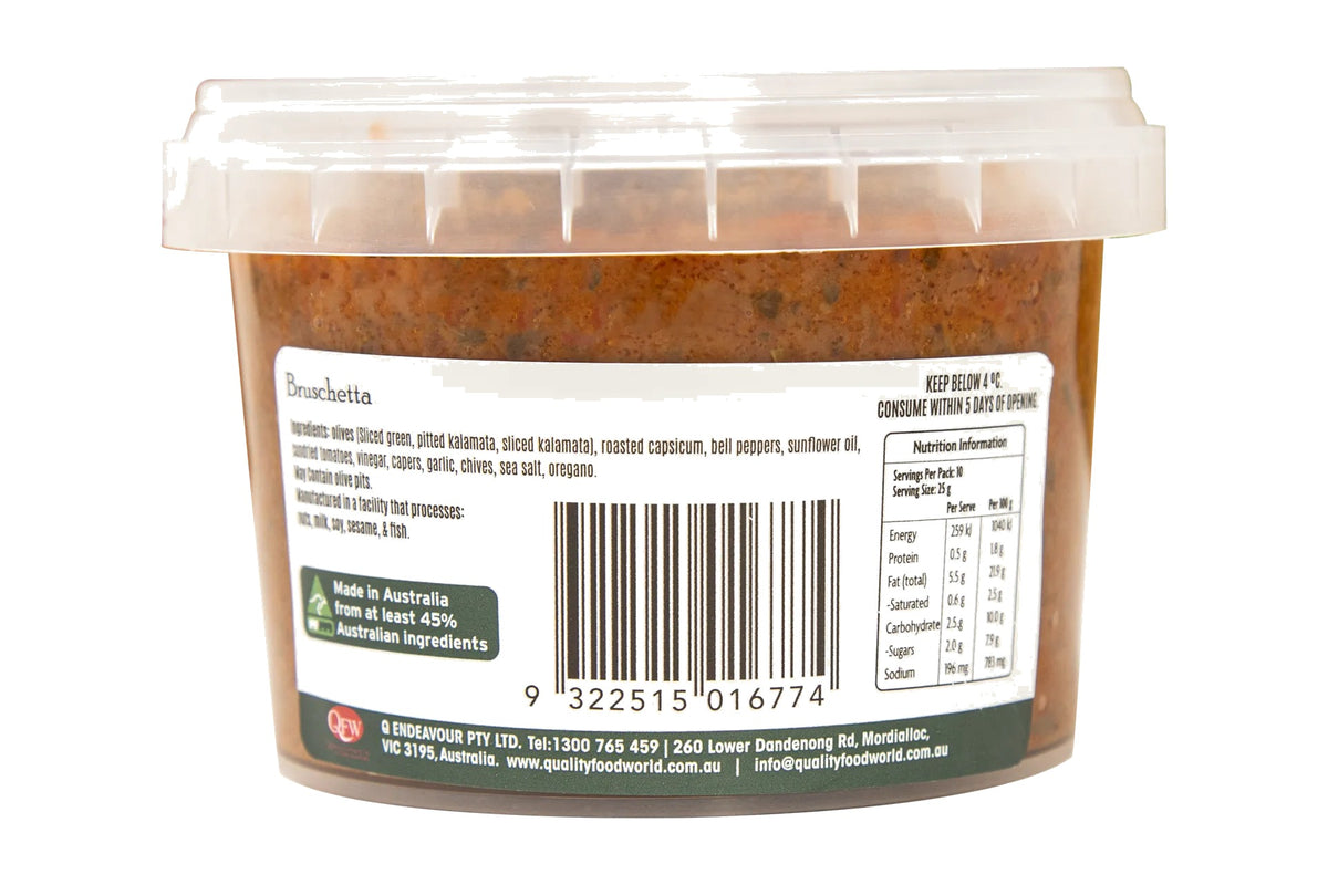 The Olive Branch - Bruschetta Antipasto Dip 250g