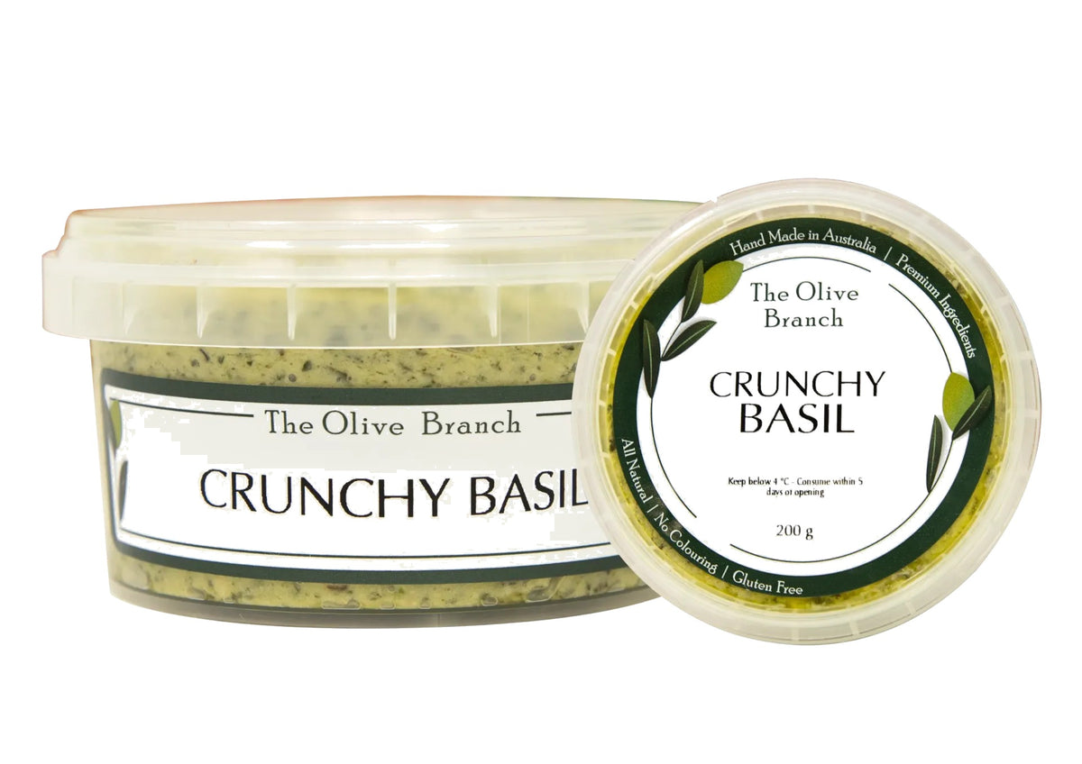 The Olive Branch - Crunchy Basil Dip 200g