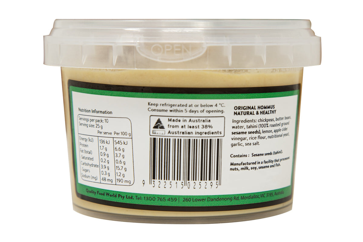 Fifya - Vegan Original Hommus 250g