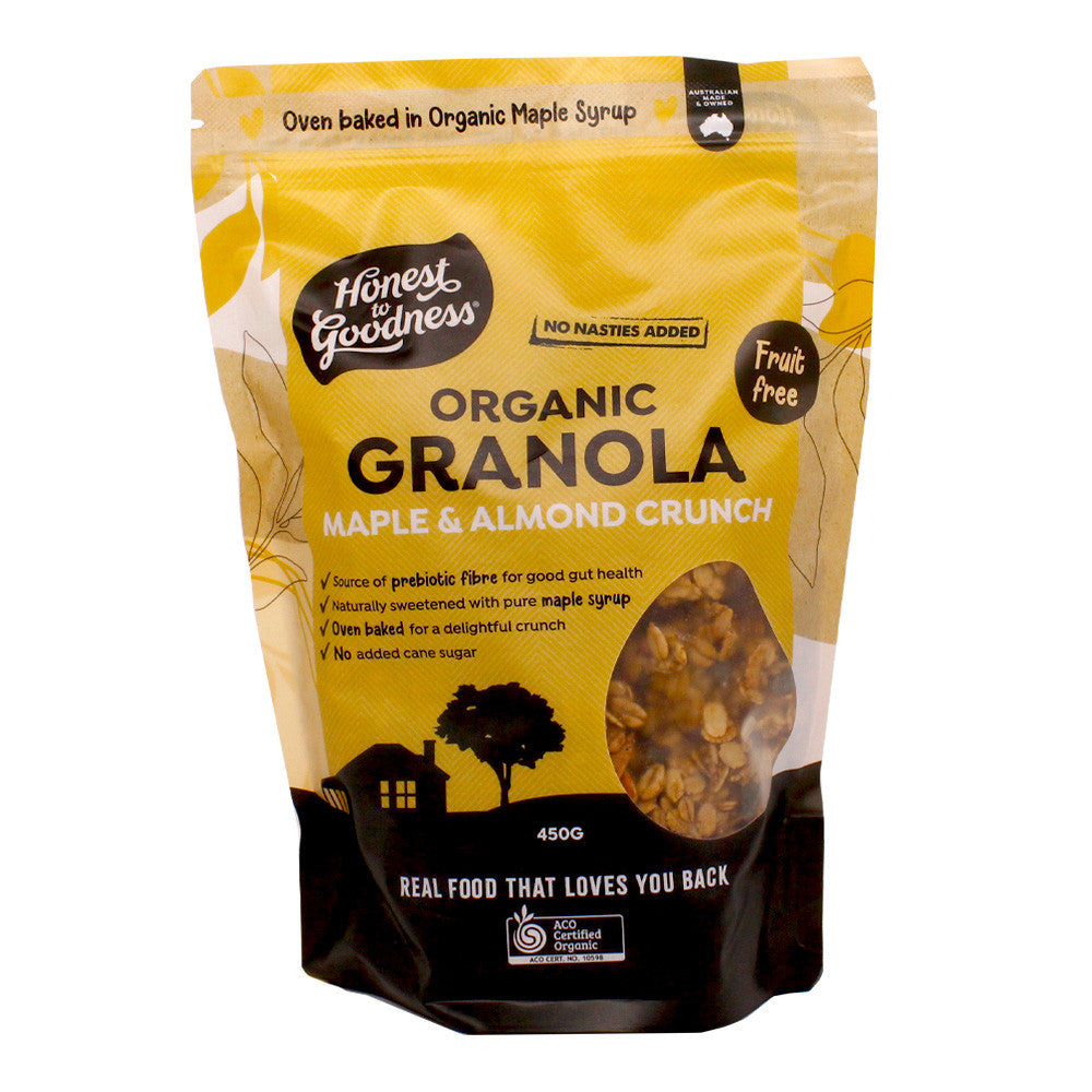 Honest to Goodness - Organic Maple & Almond Crunch Granola 450g