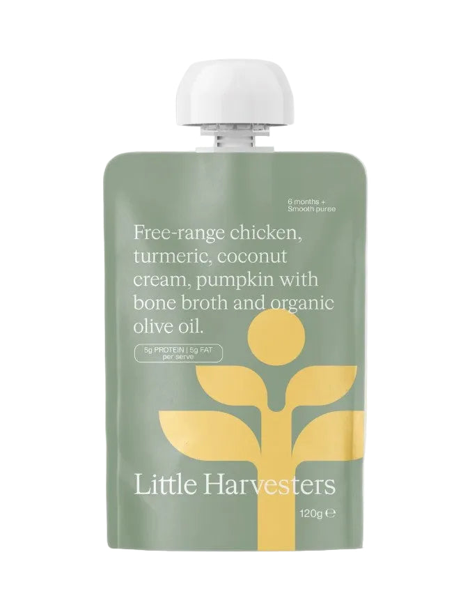Little Harvesters - Puree Pouch - Turmeric Chicken 120g