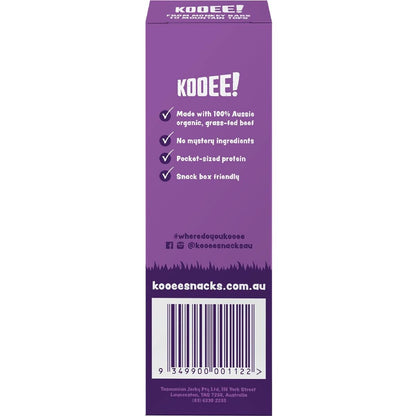 Kooee - Organic Beef Mini Snack Sticks Pizza 5 Pack 60g