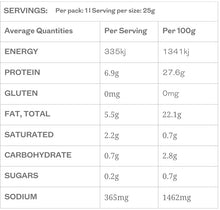 Kooee - Organic Beef Snack Stick Sea Salt 25g